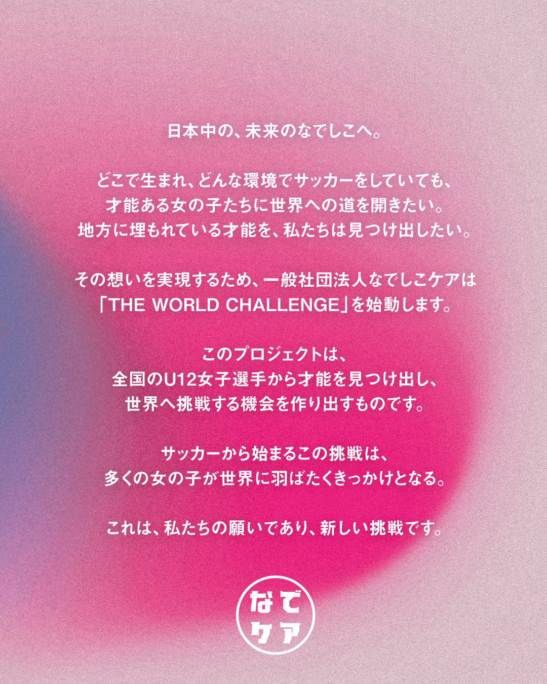 THE WORLD CHALLENGEについて